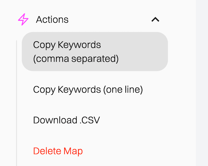 Copy, Download, or Export